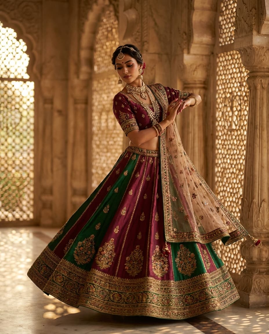 Traditional & Ethnic Wear - AI-generated fashion photography example